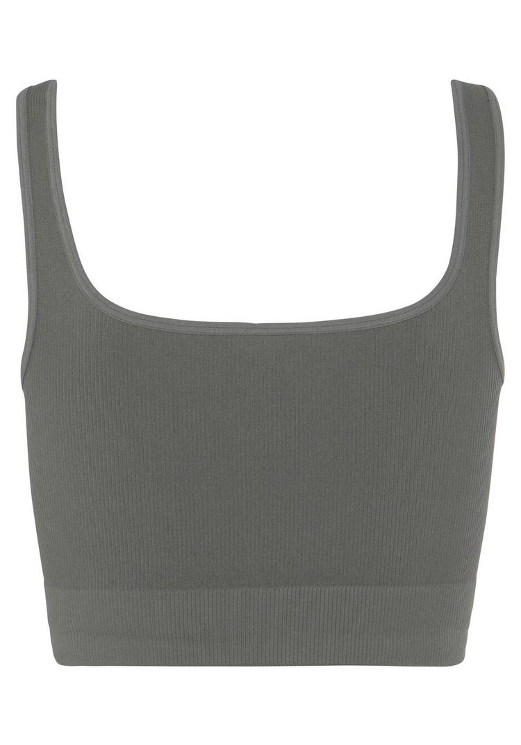 Lascana Lascana Crop-Top Croptop Damen - gr&uuml;n - 0 | SportScheck