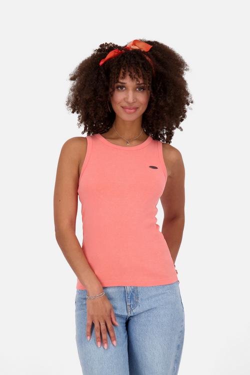 Rückansicht von ALIFE AND KICKIN DollyAK A Tanktop Damen ocean coral