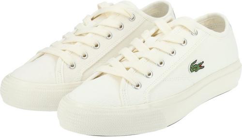 Rückansicht von Lacoste Sneaker Sneaker Damen Creme