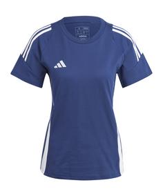 adidas Tiro 24 T-Shirt Damen T-Shirt Damen blauweiss