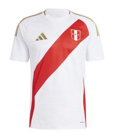 adidas Peru Trikot Home Copa America 2024 Fußballtrikot weiss