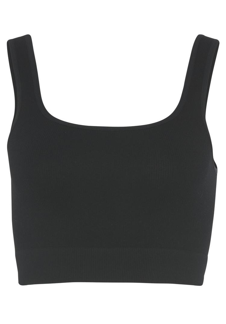 Lascana Lascana Crop-Top Croptop Damen - schwarz - 0 | SportScheck