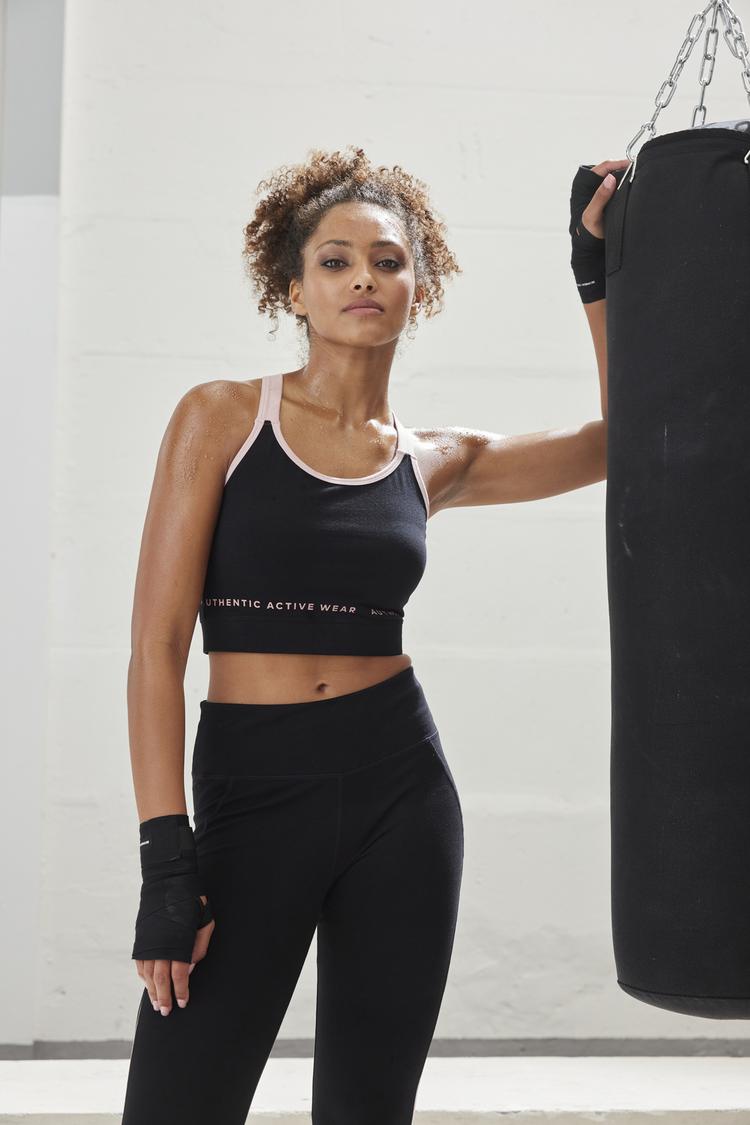 Vivance active Vivance active Crop-Top Croptop Damen - schwarz - 1 | SportScheck