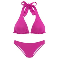 Lascana Triangel-Bikini Bikini Set Damen pink