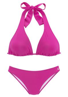 Lascana Triangel-Bikini Bikini Set Damen pink