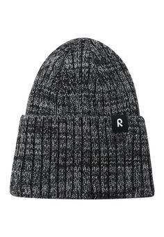 Rückansicht von reima Villaisa Beanie Kinder Black