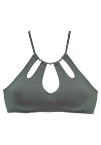 Lascana Bustier-Bikini-Top Bikini Oberteil Damen - oliv