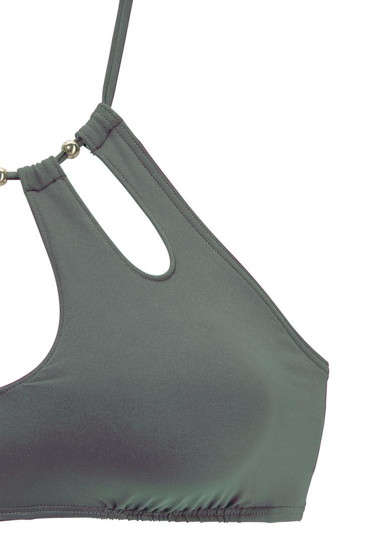 Lascana Lascana Bustier-Bikini-Top Bikini Oberteil Damen - oliv - 0 | SportScheck