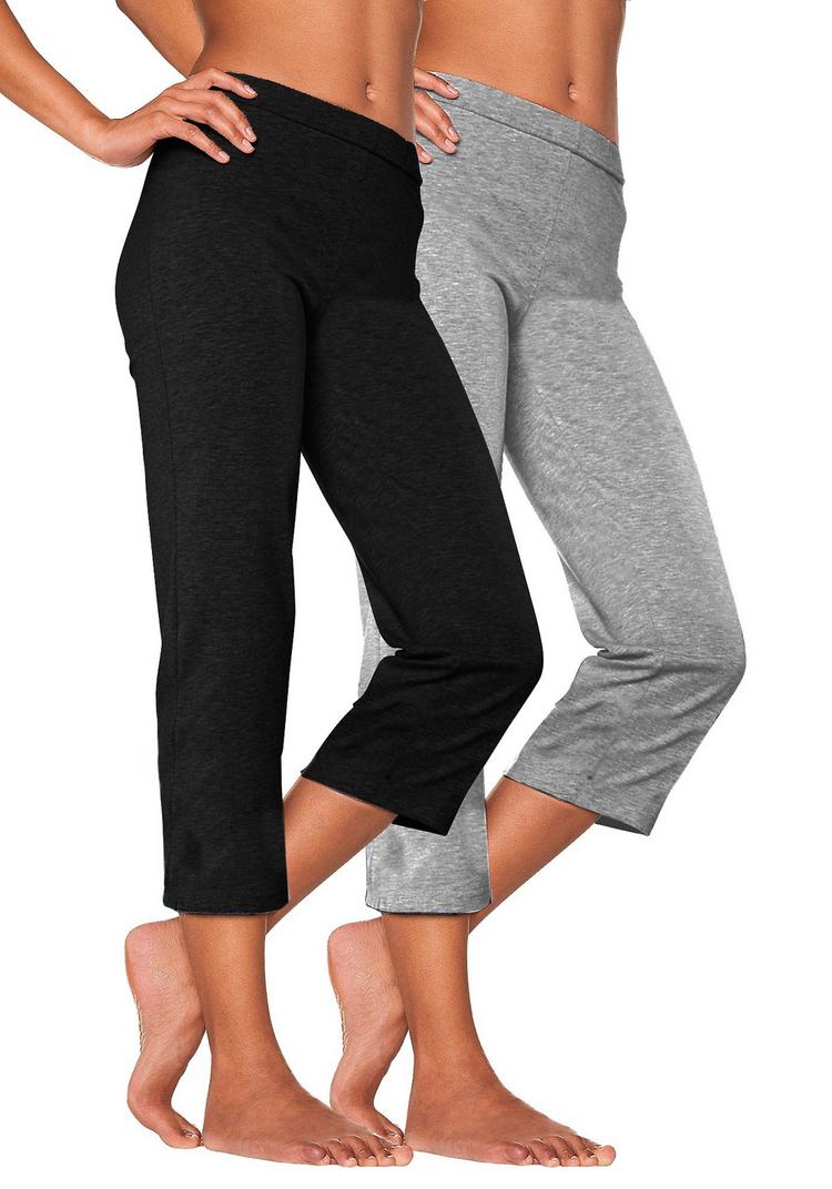 Vivance active Vivance active Caprihose Caprihose Damen - schwarz - grau - 3 | SportScheck