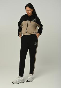 Rückansicht von Tom Barron Trainingsanzug Damen BLACK