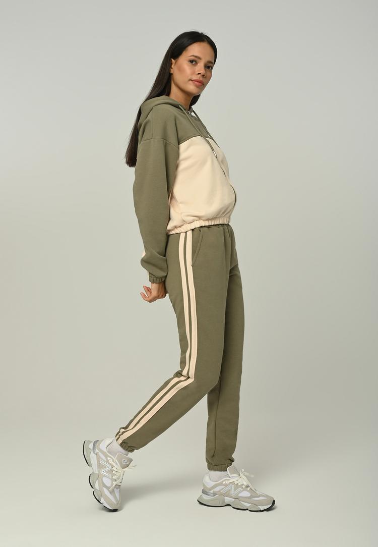 Tom Barron Tom Barron Trainingsanzug Damen - khaki - 1 | SportScheck