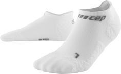 CEP ULTRALIGHT COMPRESSION SOCKS NO SHOW Laufsocken Herren white