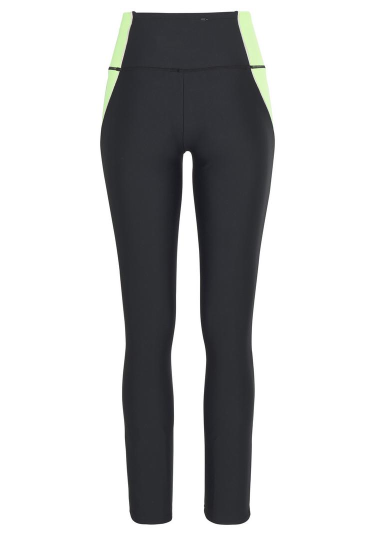 LASCANA Active LASCANA Active Leggings Leggings Damen - schwarz - gr&uuml;n - 0 | SportScheck