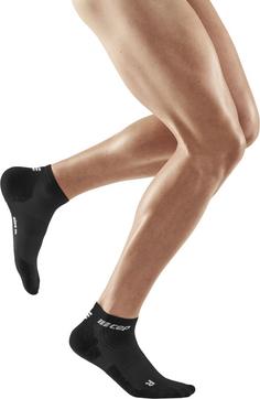 Rückansicht von CEP ULTRALIGHT COMPRESSION SOCKS LOW CUT Laufsocken Herren black