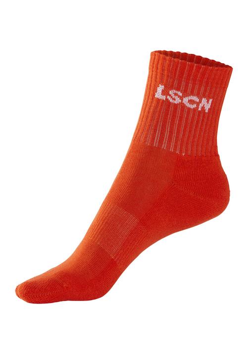 Rückansicht von LSCN by Lascana Tennissocken Tennissocken 1x schwarz, 1x weiß