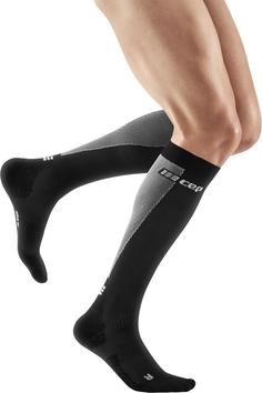 Rückansicht von CEP ULTRALIGHT COMPRESSION SOCKS KNEE-HIGH Laufsocken Herren black/grey