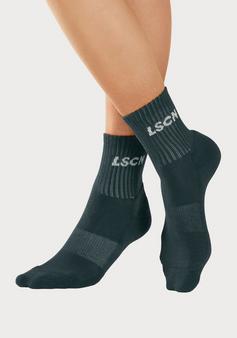 Rückansicht von LSCN by Lascana Tennissocken Tennissocken 1x weiß, 1x petrol