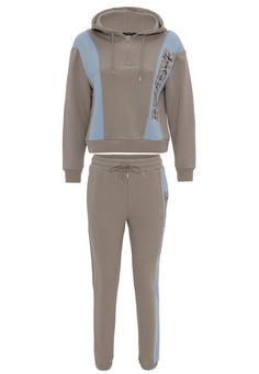 Tom Barron Trainingsanzug Damen grau