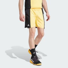 Rückansicht von adidas Tennis HEAT.RDY Ergo 7-Inch Shorts Funktionsshorts Herren Spark / Black