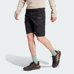 Rückansicht von adidas Terrex Xploric Shorts Shorts Herren Black