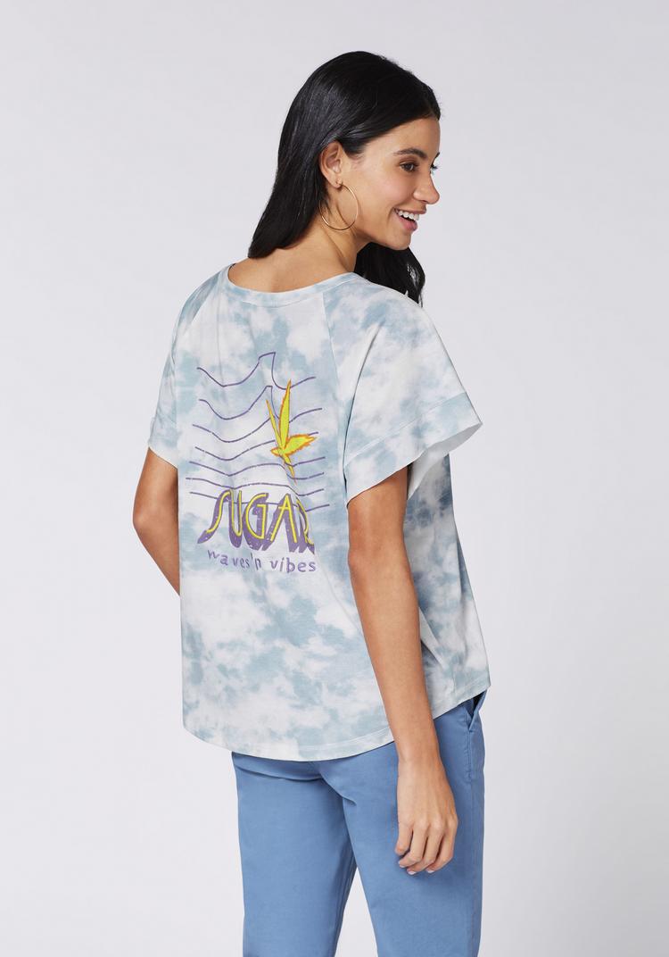 Chiemsee Chiemsee T-Shirt T-Shirt Damen - 1040 White/Light Blue - 0 | SportScheck