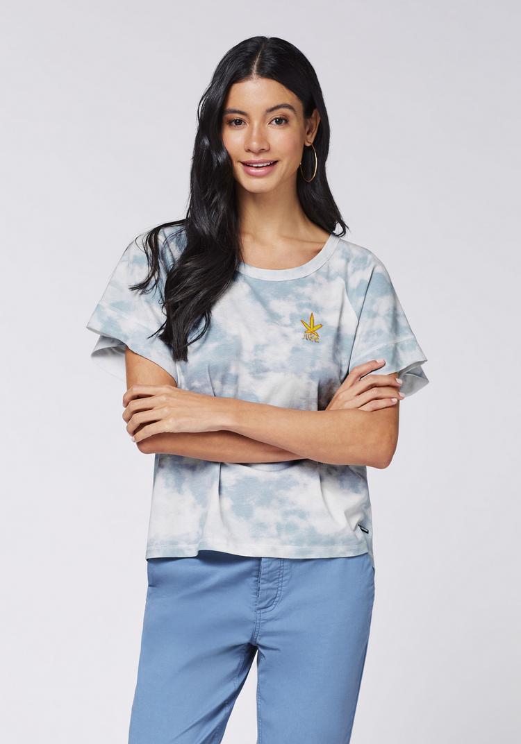 Chiemsee Chiemsee T-Shirt T-Shirt Damen - 1040 White/Light Blue - 1 | SportScheck