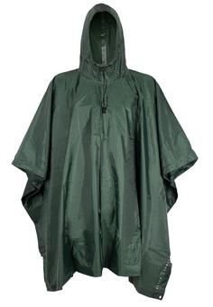 Black Snake RipStop Regen Scape Poncho Oliv