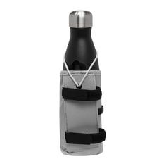 Rückansicht von Mammut Lithium Add-on Bottle Holder Zubehör platinum