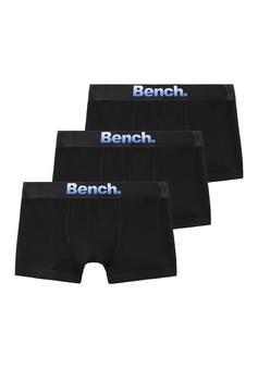 Bench Boxer Boxershorts Herren schwarz