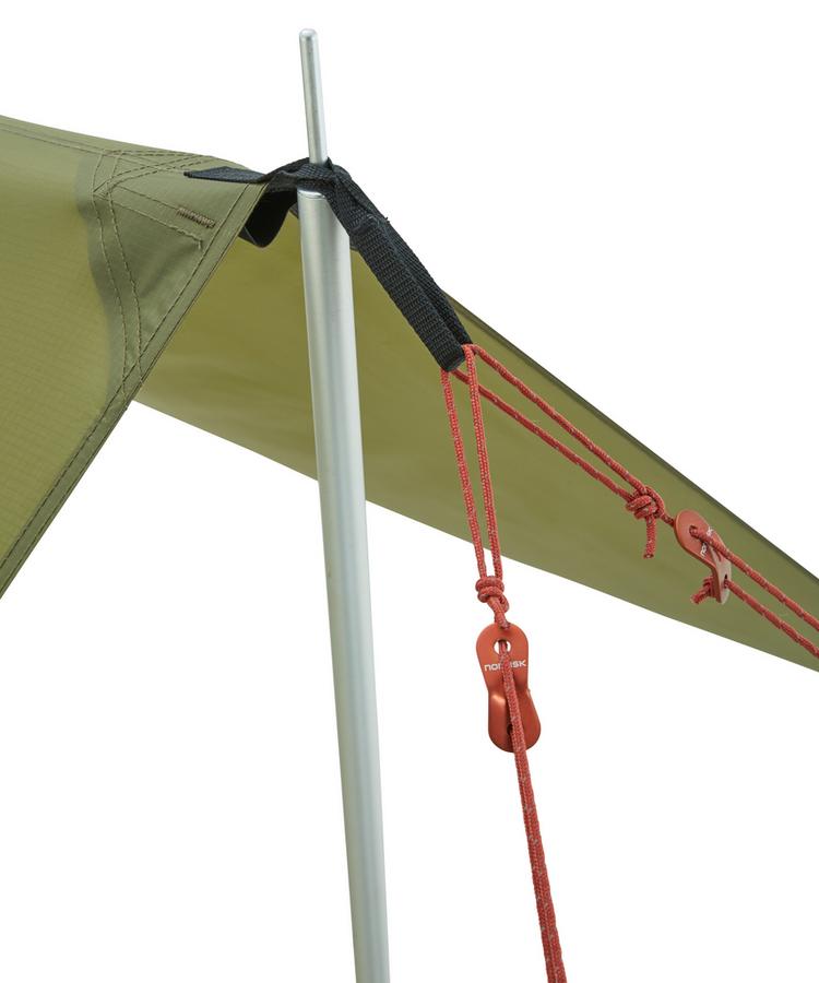 Nordisk Nordisk VOSS DIAMOND PU TARP Tarp - Dark Olive - 2 | SportScheck
