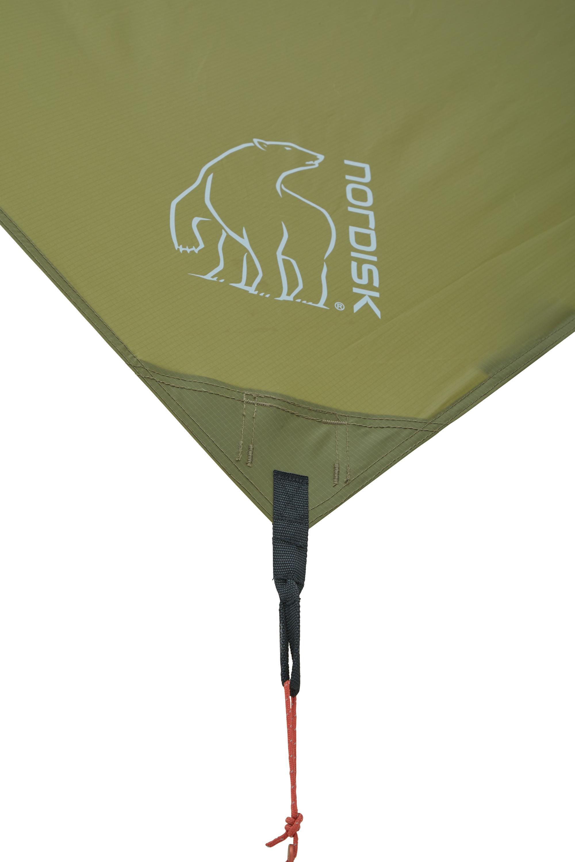 新品 Nordisk Voss 20PU (ヴォス20 PU)ダークオリーブ Voss 20 Pu Tarp | Premium Outdoor Gear from Nordisk