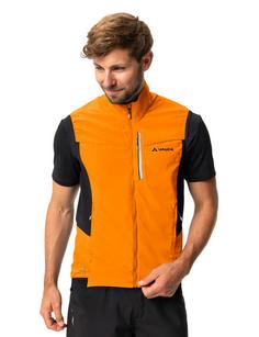 Rückansicht von VAUDE Men's Kuro Air Vest Outdoorweste Herren kurkuma