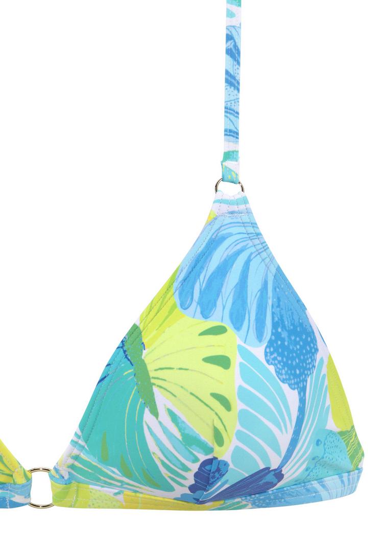sunseeker sunseeker Triangel-Bikini-Top Bikini Oberteil Damen - blau-gr&uuml;n - 0 | SportScheck