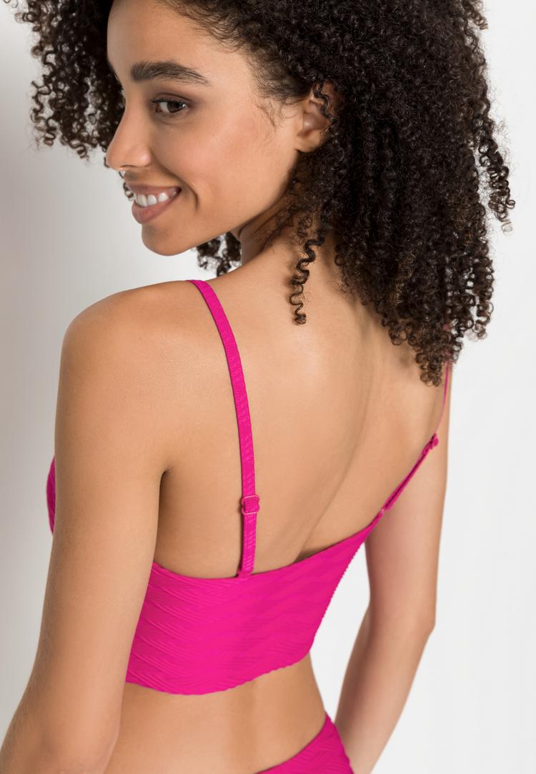 sunseeker sunseeker Crop-Bikini-Top Bikini Oberteil Damen - pink - 1 | SportScheck