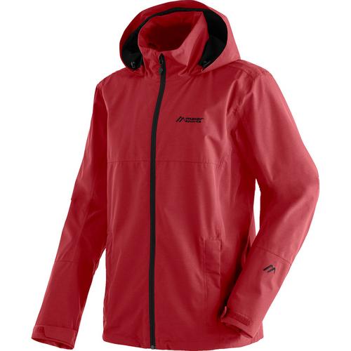 Rückansicht von Maier Sports Altid 2.0 Outdoorjacke Herren Fire Red