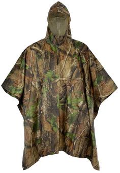 Black Snake RipStop Regen Scape Poncho Camouflage