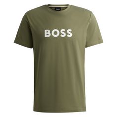 Boss T-Shirt T-Shirt Herren Khaki