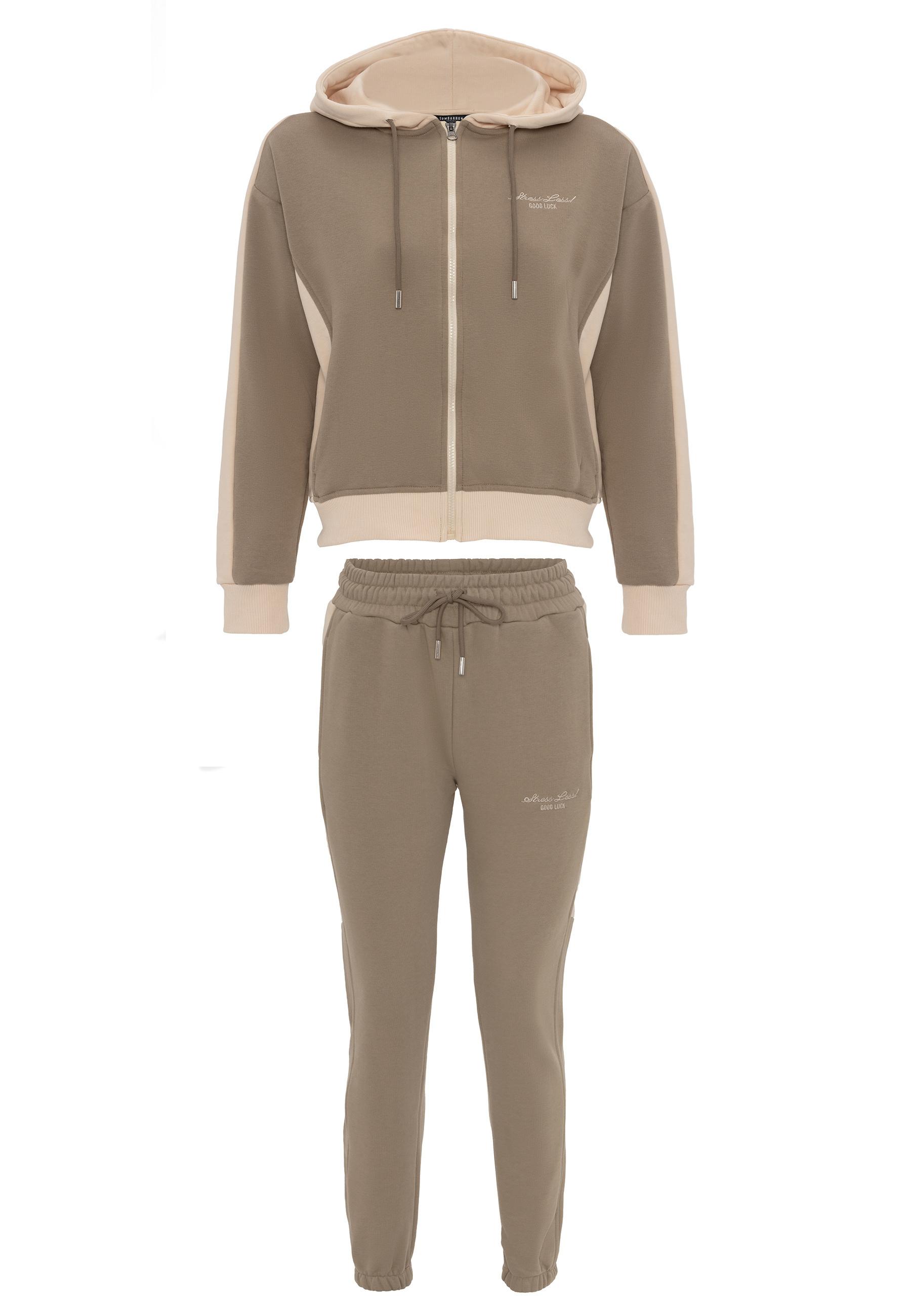 Tom Barron Trainingsanzug Damen - BRAUN