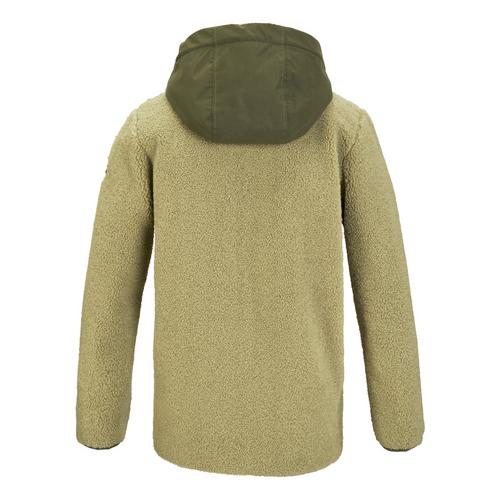 Rückansicht von KILLTEC Fleecejacke Kinder Khaki