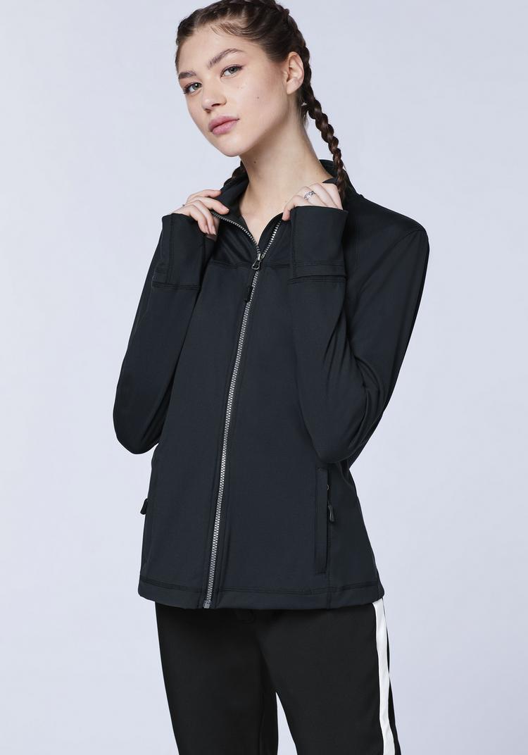 Chiemsee Chiemsee Midlayer-Jacke Fleecejacke Damen - 19-3911 Black Beauty - 3 | SportScheck