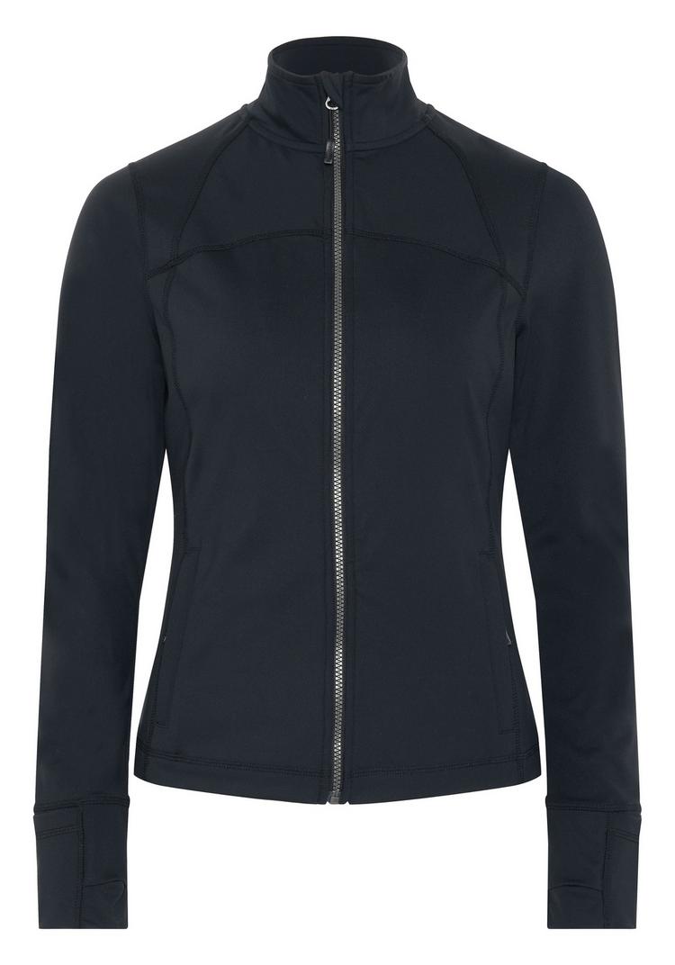 Chiemsee Chiemsee Midlayer-Jacke Fleecejacke Damen - 19-3911 Black Beauty - 0 | SportScheck