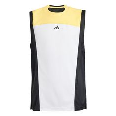 adidas Tennis Pro Kids T-Shirt Tanktop Kinder White / Spark / Black