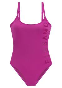 ELBSAND Badeanzug Badeanzug Damen - fuchsia