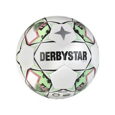Derbystar Tempo TT v24 Trainingsball Fußball weissgruenschwarz