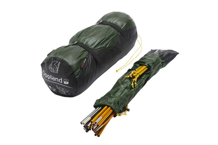 Nordisk Nordisk OPPLAND 3 LW Tunnelzelt - Forest Green - 1 | SportScheck