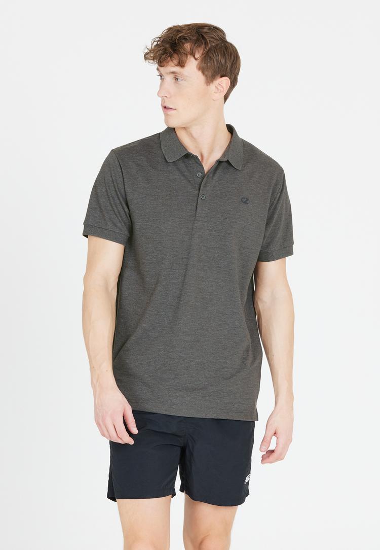 Cruz Cruz Harrold Poloshirt Herren - 1011 Dark Grey Melange - 1 | SportScheck