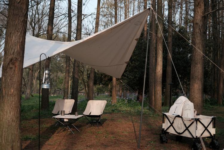 Nordisk Nordisk KARI 30 TECHNICAL COTTON TARP Tarp - Sandshell - 0 | SportScheck