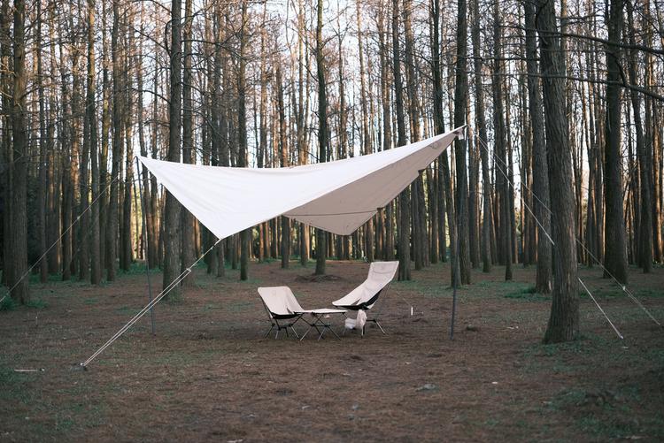 Nordisk Nordisk KARI 8 TECHNICAL COTTON TARP Tarp - Sandshell - 0 | SportScheck