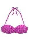ELBSAND B&uuml;gel-Bandeau-Bikini-Top Bikini Oberteil Damen - fuchsia