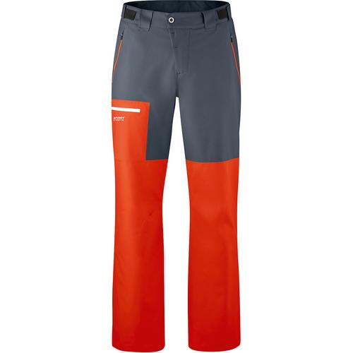 Rückansicht von Maier Sports Diabas Trekkinghose Herren Fire Red